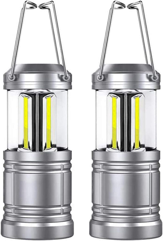 2 Pack LED Camping Lantern - 500 Lumens ,Collapsible LED Lanterns for Hurricane, Emergency,Storms, Outage