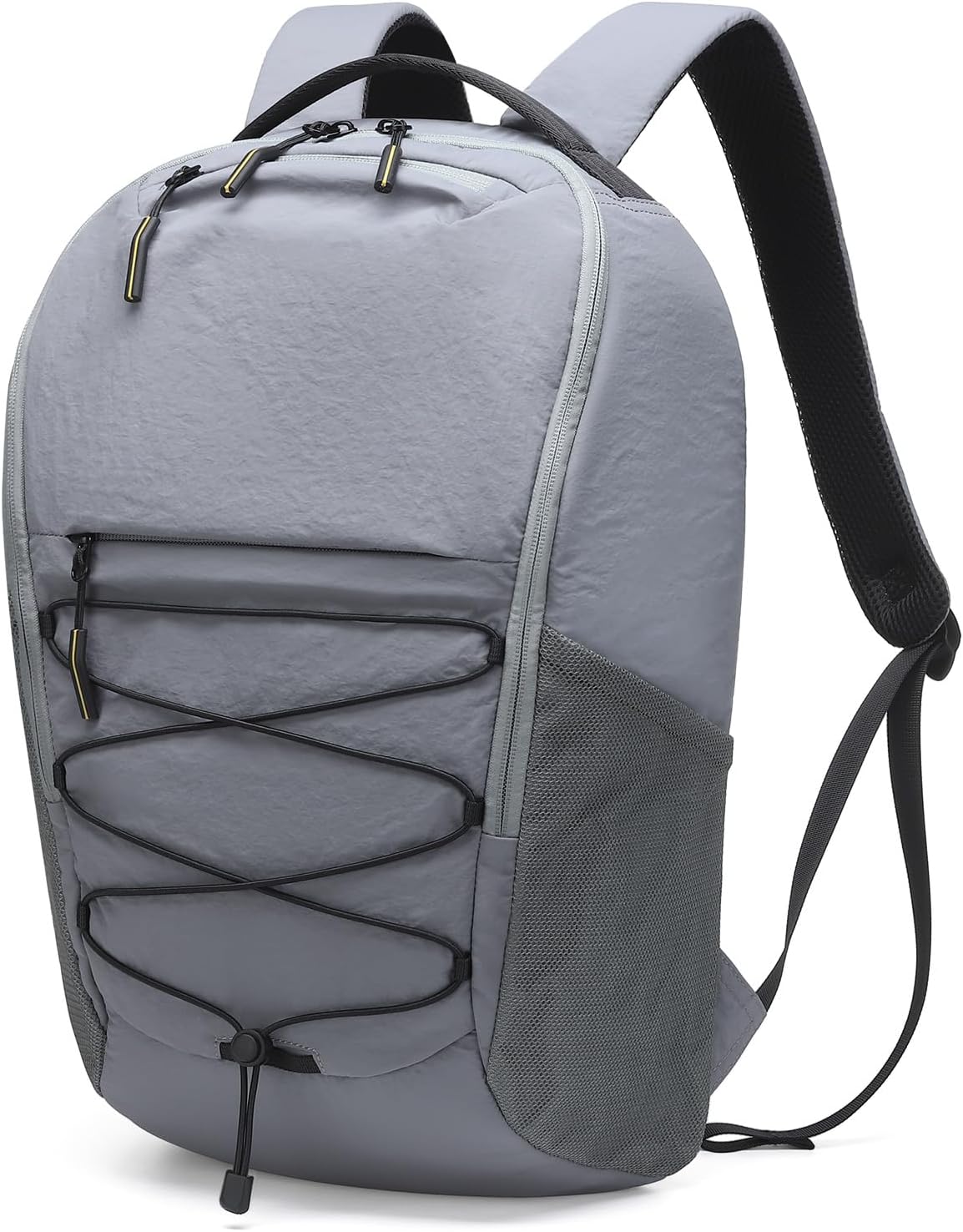 Travel Casual Backpack for Women and Men, Distinctive Design Lightweight Waterproof Daypack, for Outdoor and Daily Use, Gray